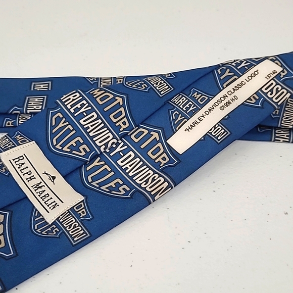3 vintage Harley Davidson ties made in USA - Picture 6 of 7